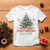 Personalized Christmas Family In Hawaii T Shirt Custom Name Family Christmas 2024 Sea Christmas Tree TS11 White Print Your Wear