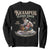 Yule Sweatshirt Krampus Sleigh Rides For Naughty List Members Only Xmas TS11 Black Print Your Wear