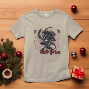 Funny Yule Christmas T Shirt Dear Santa Just Bring Goats Krampus TS11 Sand Print Your Wear