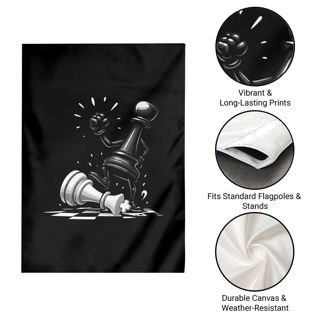 No Kings Garden Flag America Protest Chess Rejecting Kings TS11 Print Your Wear