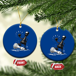 No Kings Ceramic Ornament America Protest Chess Rejecting Kings TS11 1pc Blue Print Your Wear