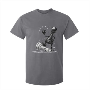 No Kings T Shirt For Kid America Protest Chess Rejecting Kings TS11 Charcoal Print Your Wear