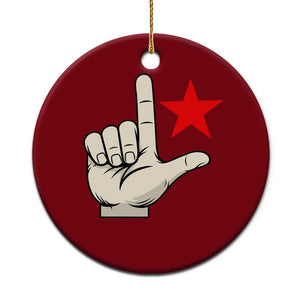 PT 13 Lula Brazil 2026 Mao Faz O L Ceramic Ornament