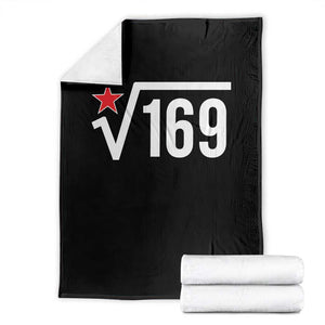 Funny Lula 13 PT Brazil 2026 Throw Blanket Square Root of 169