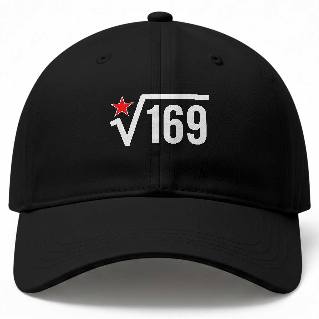 Funny Lula 13 PT Brazil 2026 Baseball Cap Square Root of 169
