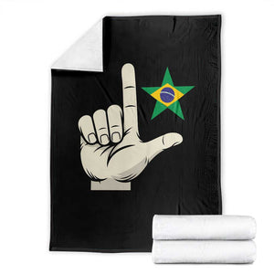 PT 13 Lula Support Brazil 2026 Mao Faz O L Throw Blanket