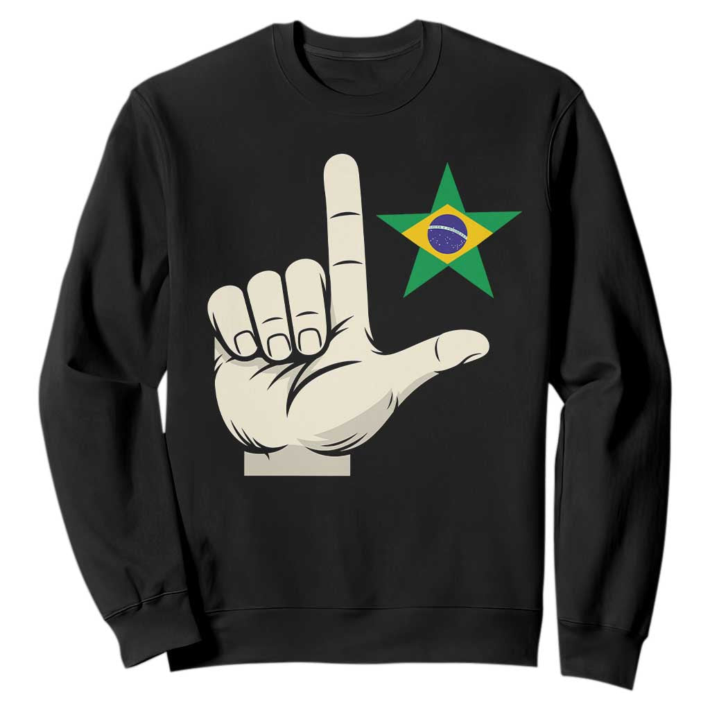 PT 13 Lula Support Brazil 2026 Mao Faz O L Sweatshirt
