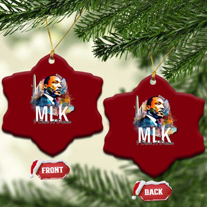 MLK I Have A Dream Ceramic Ornament Martin Luther King Portrait Black History Month TS11 Print Your Wear