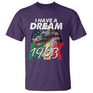 I Have A Dream Martin Luther King MLK 1963 T Shirt Black History Month TS11 Purple Print Your Wear