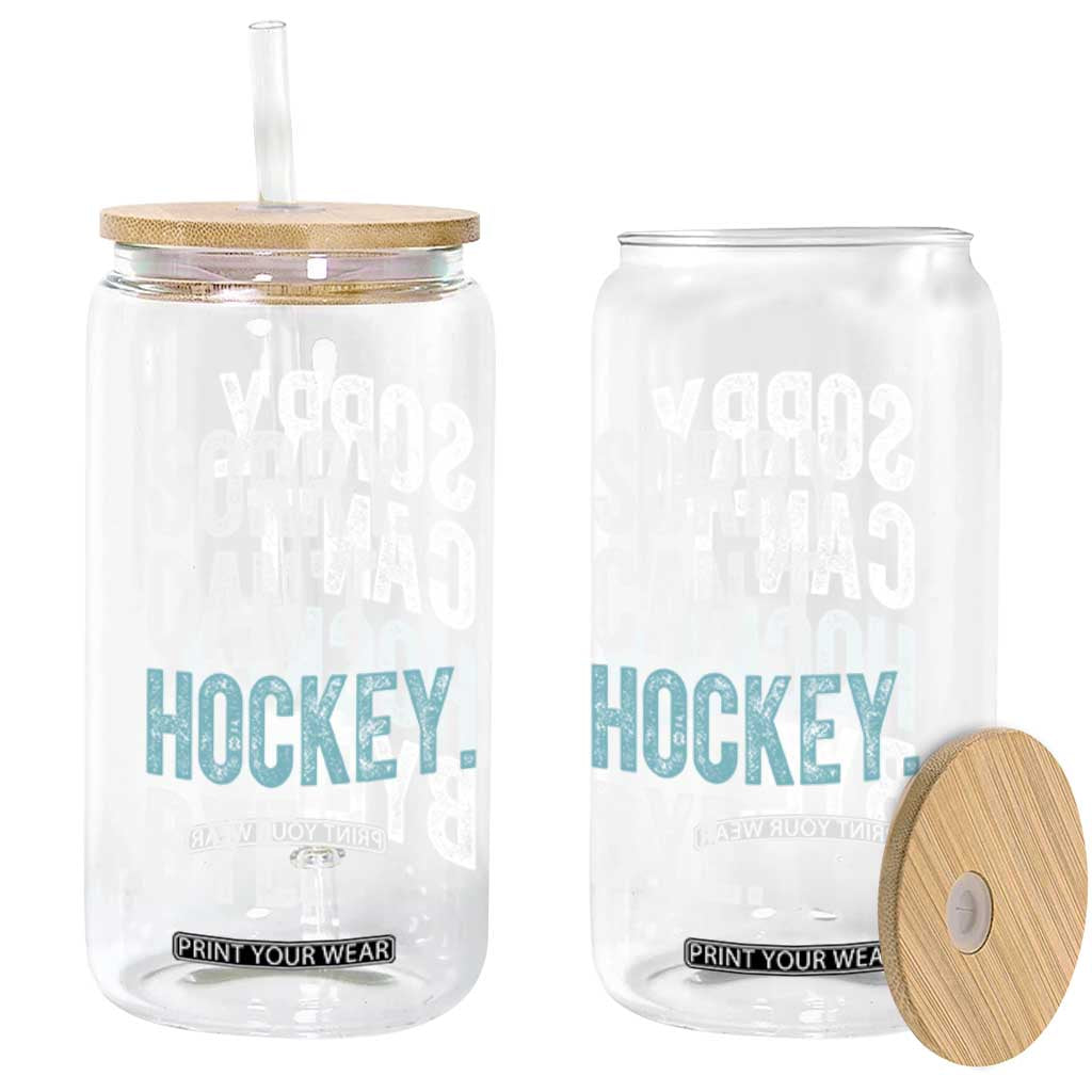 Funny Sorry Cant Hockey Bye Glass Can Ice Hockey Player TS11 Print Your Wear