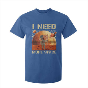 Funny Trump Mars 2025 T Shirt For Kid I Need More Space American Flag Astronauts Space TS11 Royal Blue Print Your Wear