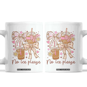 No Ice Please Coffee Mug Funny Coffee Lover Pro Immigration Political TS11 White Print Your Wear