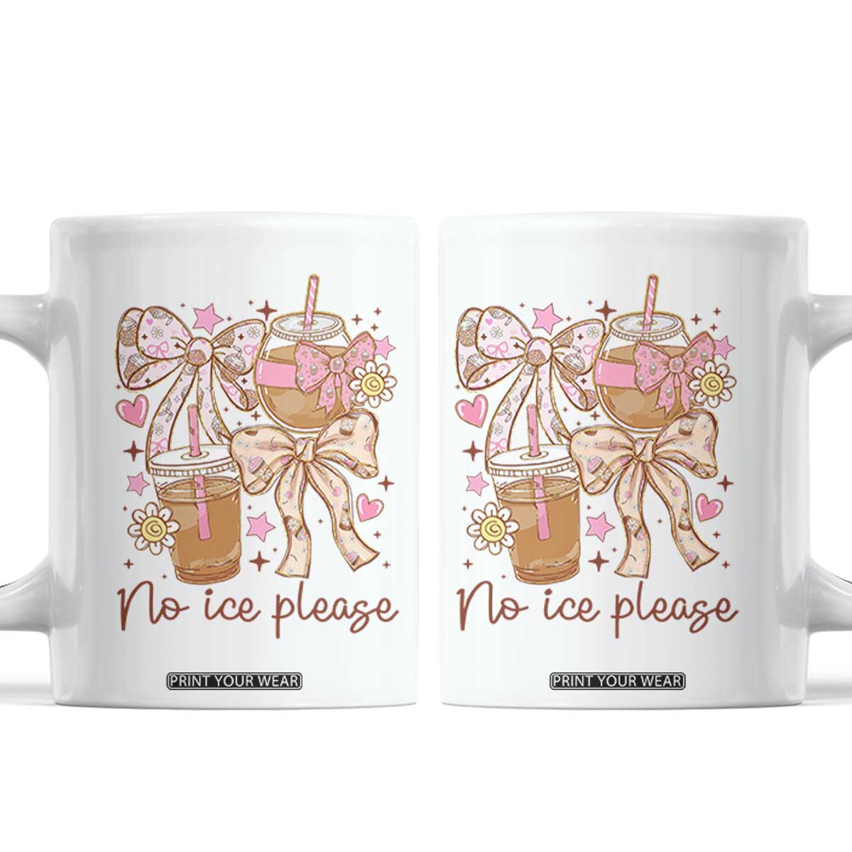 No Ice Please Coffee Mug Funny Coffee Lover Pro Immigration Political TS11 White Print Your Wear
