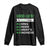 Funny Christian St Patrick's Day Long Sleeve Shirt Good Luck Mean Living Under Christ's Kindness TS11 Black Print Your Wear