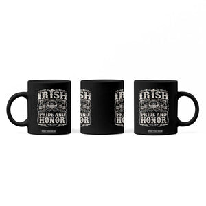 Irish Pride And Honor Coffee Mug Vintage Claddagh Ring Celtic Knot TS11 Print Your Wear