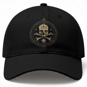Eastern Orthodox Cross Skull IC XC Nika Jesus Church Baseball Cap TS11 Print Your Wear