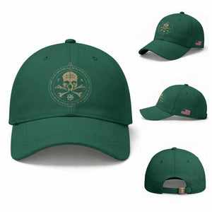 Eastern Orthodox Cross Skull IC XC Nika Jesus Church Baseball Cap TS11 Baseball Cap Universal Fit Irish Green Print Your Wear