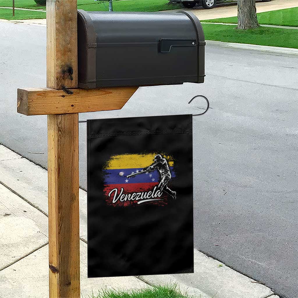 Venezuela Baseball Batter Venezuelan Sport Fan Garden Flag TS11 Print Your Wear
