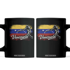 Venezuela Baseball Batter Venezuelan Sport Fan Coffee Mug TS11 Black Print Your Wear