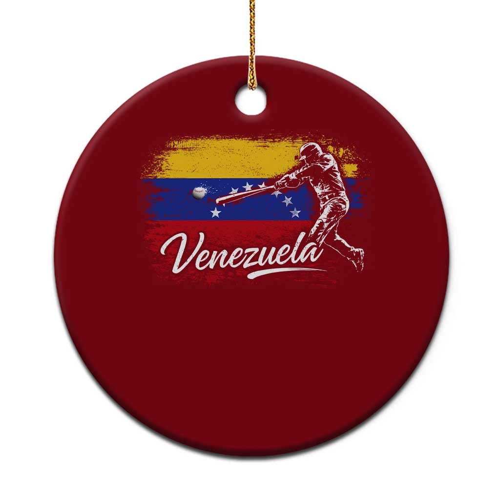 Venezuela Baseball Batter Venezuelan Sport Fan Ceramic Ornament TS11 1pc Red Print Your Wear