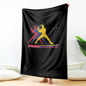Baseball Venezuela Sport Fan Venezuelan Flag Batter Player Throw Blanket TS11 Print Your Wear