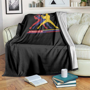 Baseball Venezuela Sport Fan Venezuelan Flag Batter Player Throw Blanket TS11 Print Your Wear