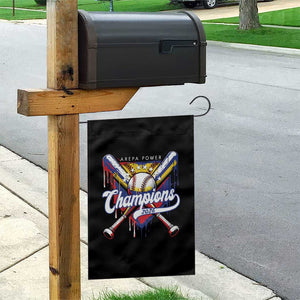 Venezuela Champions 2026 Garden Flag Baseball Lover Home Plate Drip TS11 Print Your Wear
