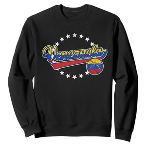 Venezuela Baseball Jersey Venezuelan Sport Fan Sweatshirt TS11 Black Print Your Wear