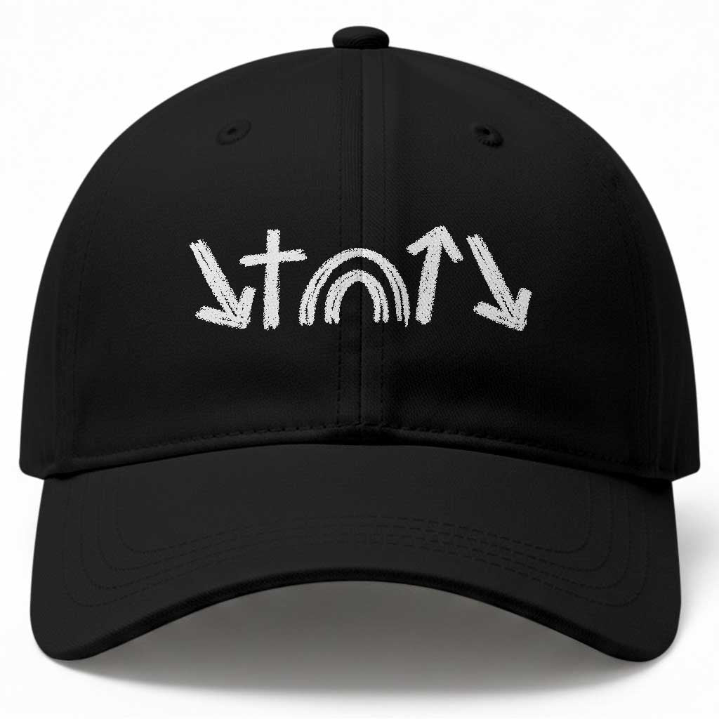 Christian Easter Baseball Cap 5 Gospel Symbols He Came Died Rose Ascended Jesus TS11 Print Your Wear