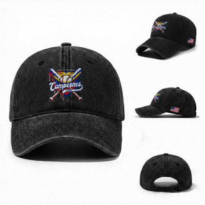Venezuela Campeones Baseball Championship 2026 Washed Cotton Baseball Cap Home Plate Drip TS11 Washed Cap Universal Fit Black Print Your Wear