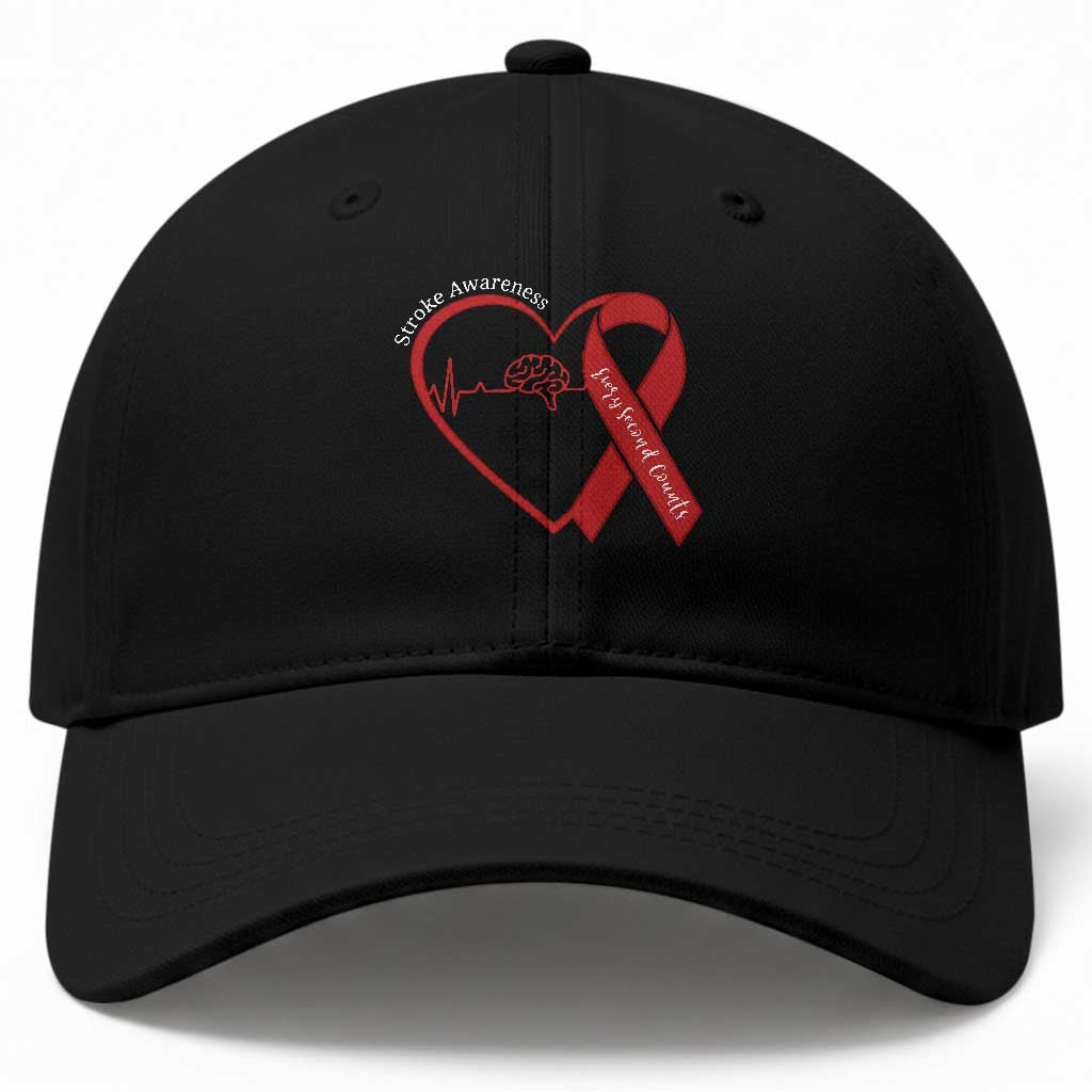 Stroke Awareness Baseball Cap Stroke Survivor Warrior Brain Attack TS11 Print Your Wear