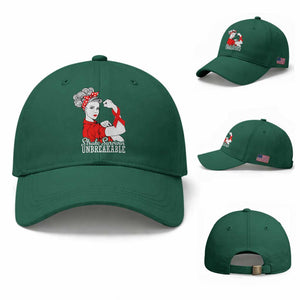 Stroke Survivor Unbreakable Baseball Cap Stroke Awareness Gift TS11 Baseball Cap Universal Fit Irish Green Print Your Wear