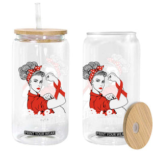 Stroke Survivor Unbreakable Glass Can Stroke Awareness Gift TS11 Print Your Wear