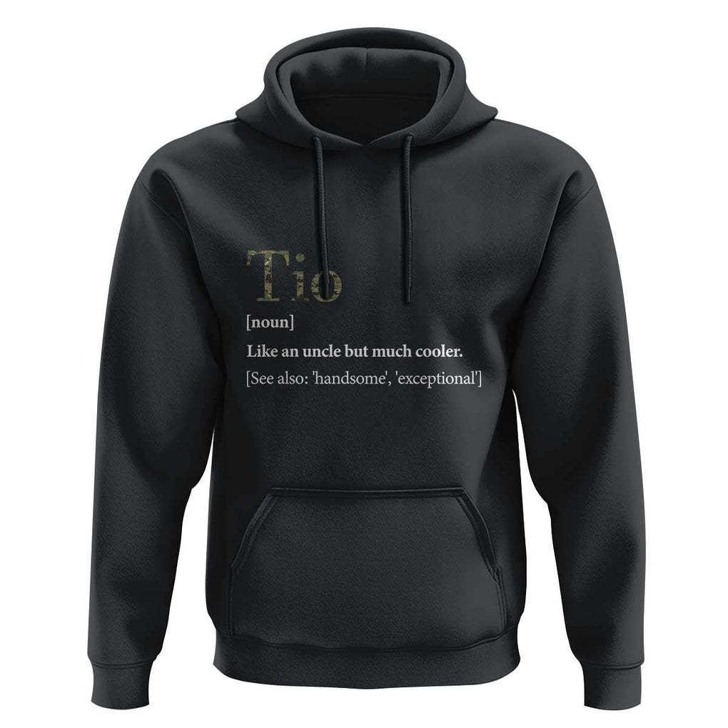 Funny Tio Definition Hoodie Spanish Mexican Uncle Father's Day TS11 Black Print Your Wear