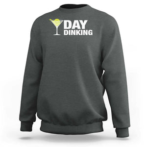 Funny Pickleball Sweatshirt Day Dinking Pickle Ball Player TS11 Dark Heather Print Your Wear