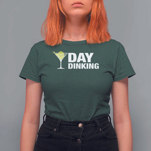 Funny Pickleball T Shirt For Women Day Dinking Pickle Ball Player TS11 Dark Forest Green Print Your Wear