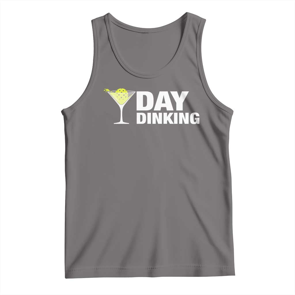 Funny Pickleball Tank Top Day Dinking Pickle Ball Player TS11 Deep Heather Print Your Wear