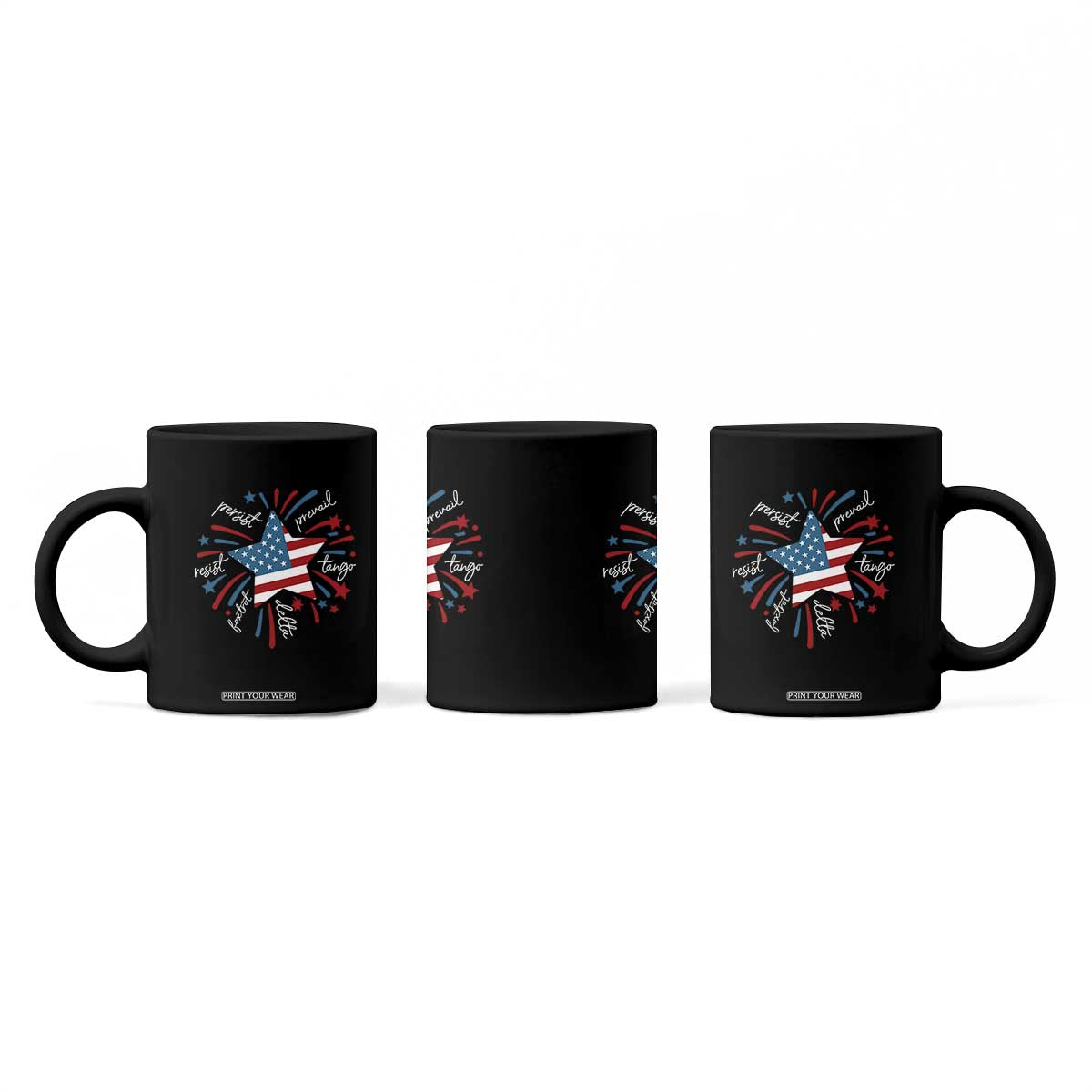 Funny 4th of July Fireworks Foxtrot Delta Tango Coffee Mug TS11 Print Your Wear
