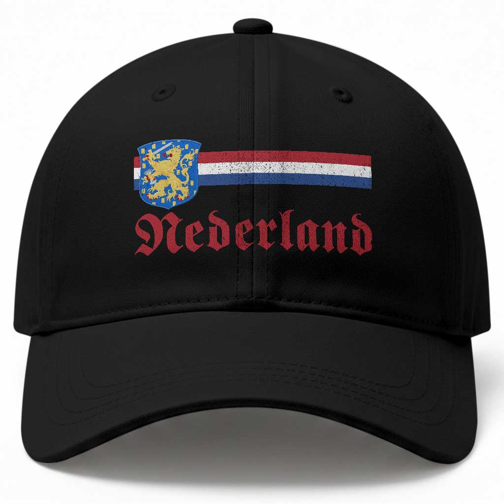 Nederland Holland Emblem Lion Vintage Dutch Flag Baseball Cap TS11 Print Your Wear