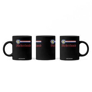 Nederland Holland Emblem Lion Vintage Dutch Flag Coffee Mug TS11 Print Your Wear