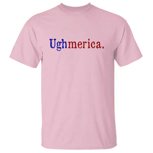 Ughmerica Liberal 4th of July Political Independence Day T Shirt TS11 Light Pink Print Your Wear