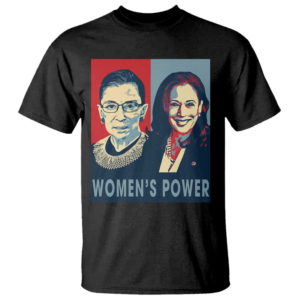 Women's Power T Shirt Ruth Harris Supporter Feminist Women's rights TS11 Black Print Your Wear