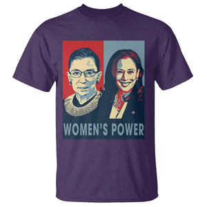 Women's Power T Shirt Ruth Harris Supporter Feminist Women's rights TS11 Purple Print Your Wear