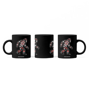 Bigfoot Native American Northwest Coast Art Coffee Mug TS11 Print Your Wear