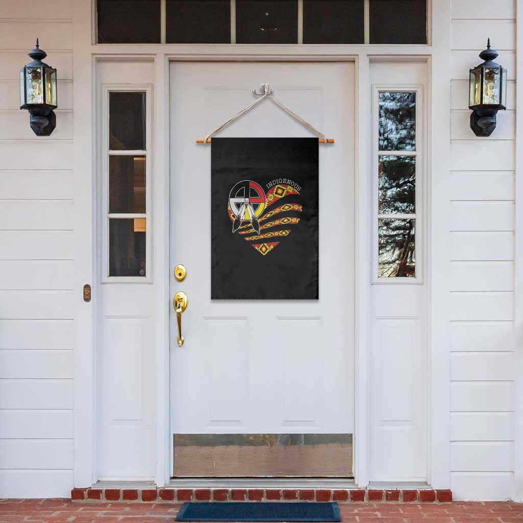 Indigenous Pride Native American Medicine Wheel Garden Flag TS11 Print Your Wear