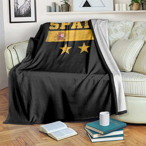 Spain Champions 2026 Second Star Throw Blanket Espana Coat of Arms TS11 Print Your Wear