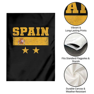 Spain Champions 2026 Second Star Garden Flag Espana Coat of Arms TS11 Print Your Wear