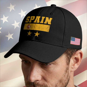 Spain Champions 2026 Second Star Baseball Cap Espana Coat of Arms TS11 Print Your Wear