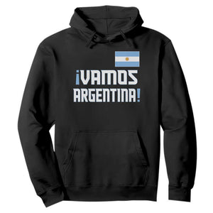 Vamos Argentina Hoodie Sol De May Argentinian Flag National Pride TS11 Black Print Your Wear