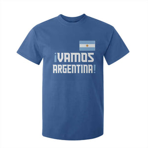 Vamos Argentina T Shirt For Kid Sol De May Argentinian Flag National Pride TS11 Royal Blue Print Your Wear